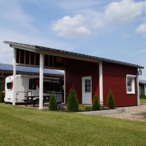 Cottages with bathroom and kitchen - Emsland Camping