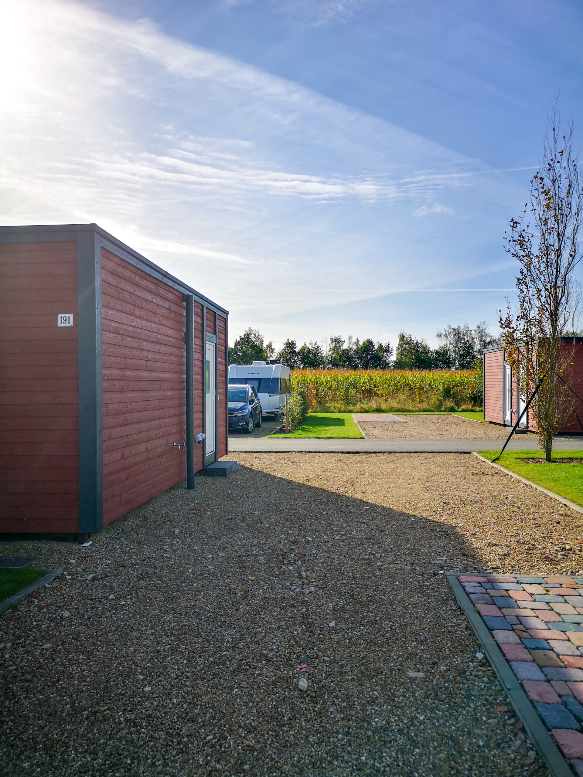 Süüdplaatse - XL-Standplatz für Wohnmobil oder Wohnwagen mit Privatbad