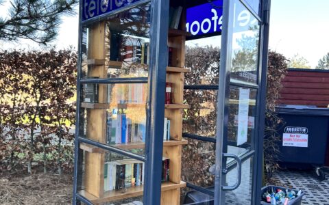 Bücherzelle im EMSLAND-CAMP in Haren