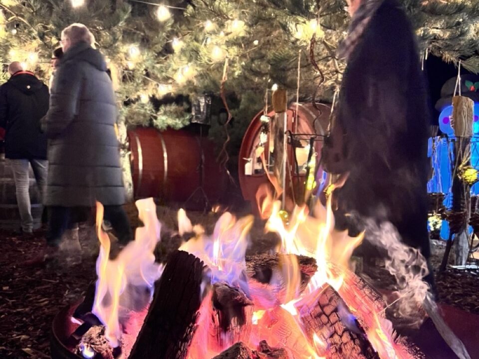 Feuerschale Weihnachtsmarkt Emsland-Camp